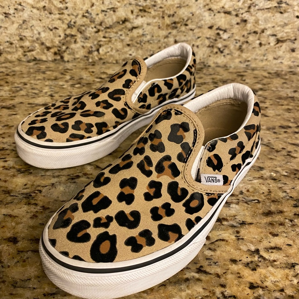 Kids Slip On Vans Size 2